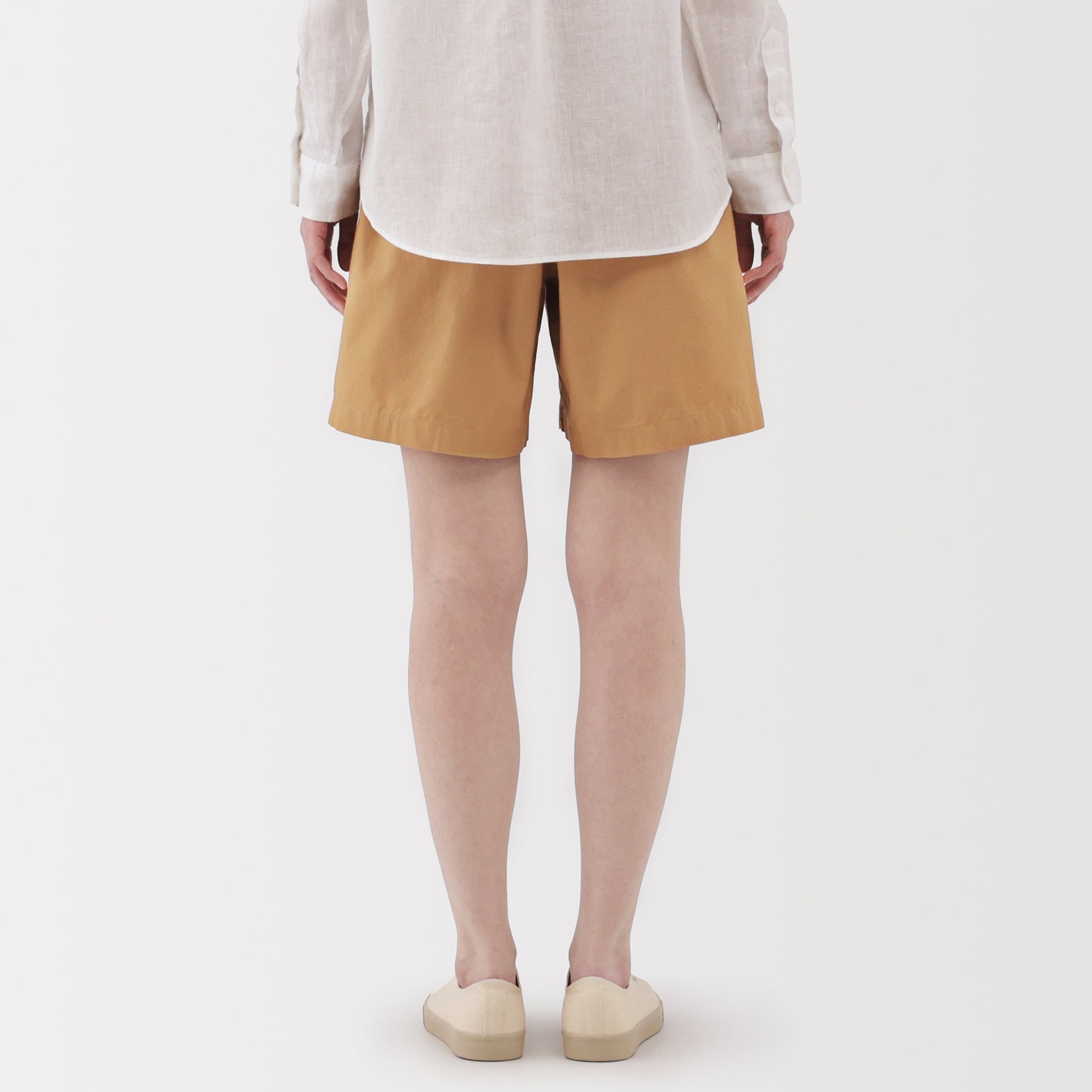 Women's Washed Broadcloth Shorts