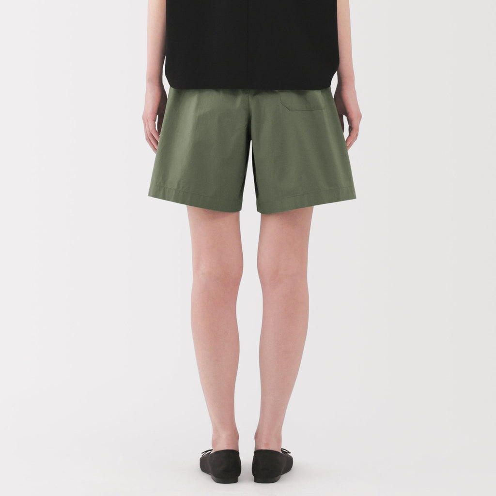 Women's Washed Broadcloth Shorts