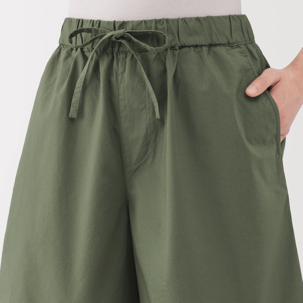 Women's Washed Broadcloth Shorts