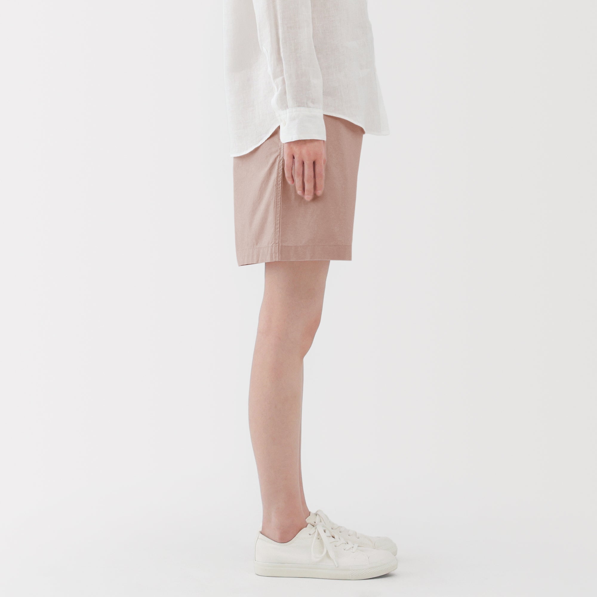 Women's Washed Broadcloth Shorts