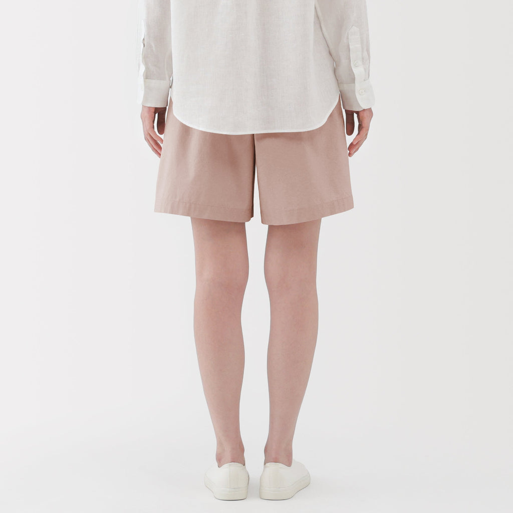 Women's Washed Broadcloth Shorts