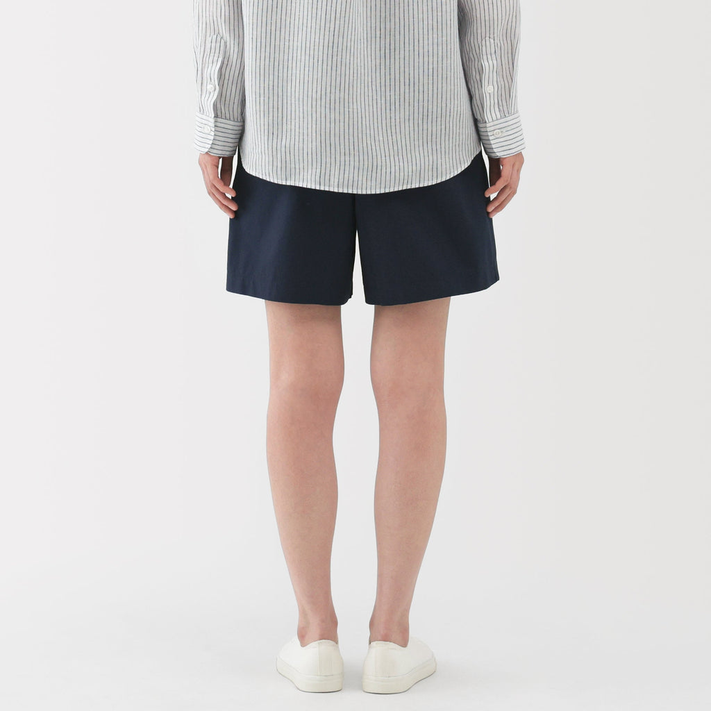 Women's Washed Broadcloth Shorts