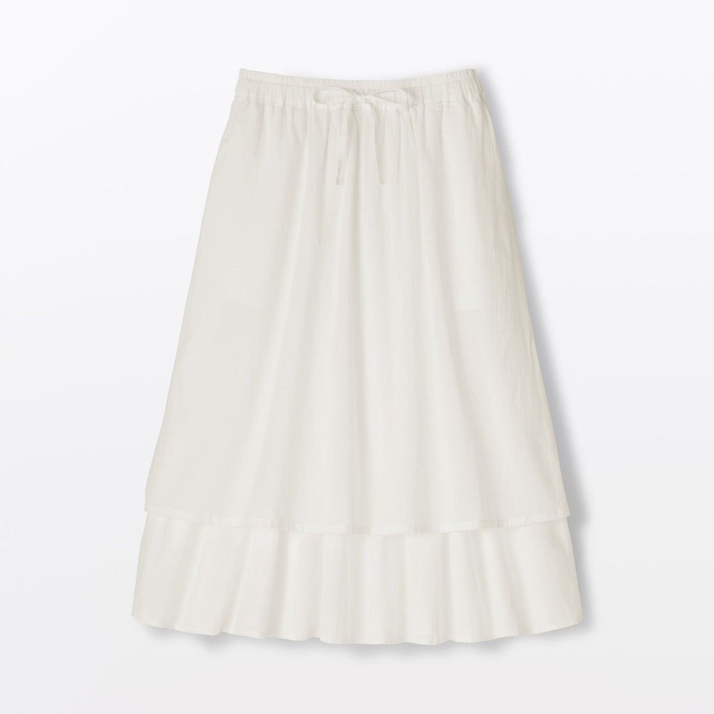 Women's High Twisted Veil Gathered Skirt