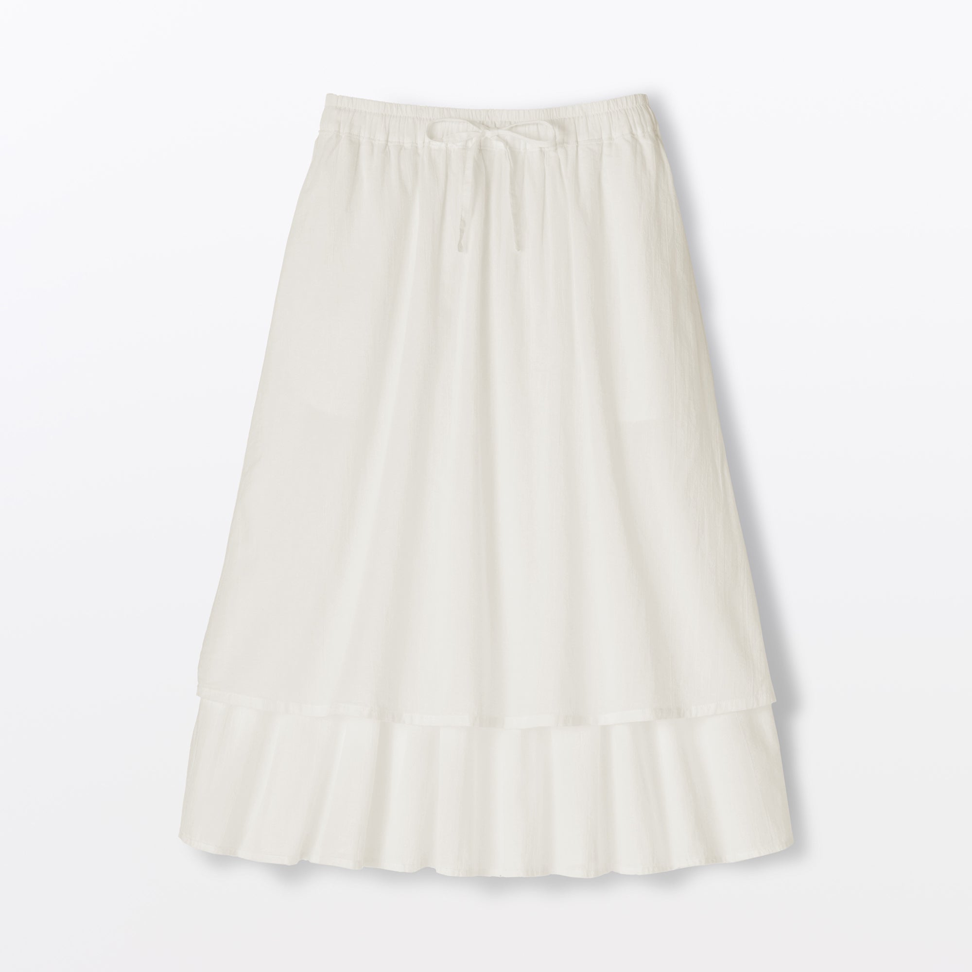 Women's High Twisted Veil Gathered Skirt