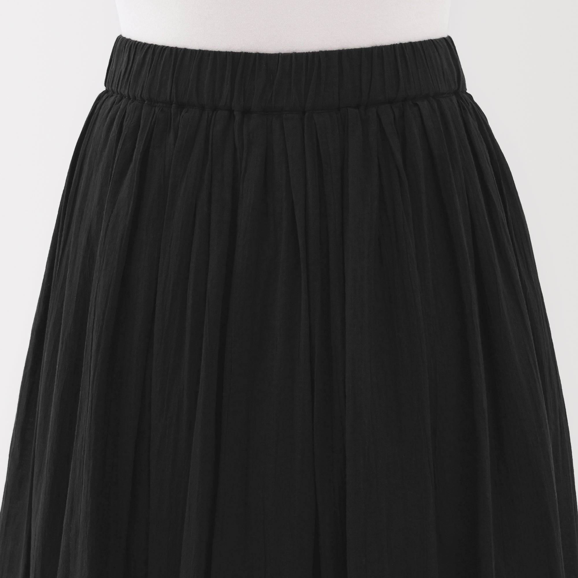 Women's High Twisted Veil Gathered Skirt