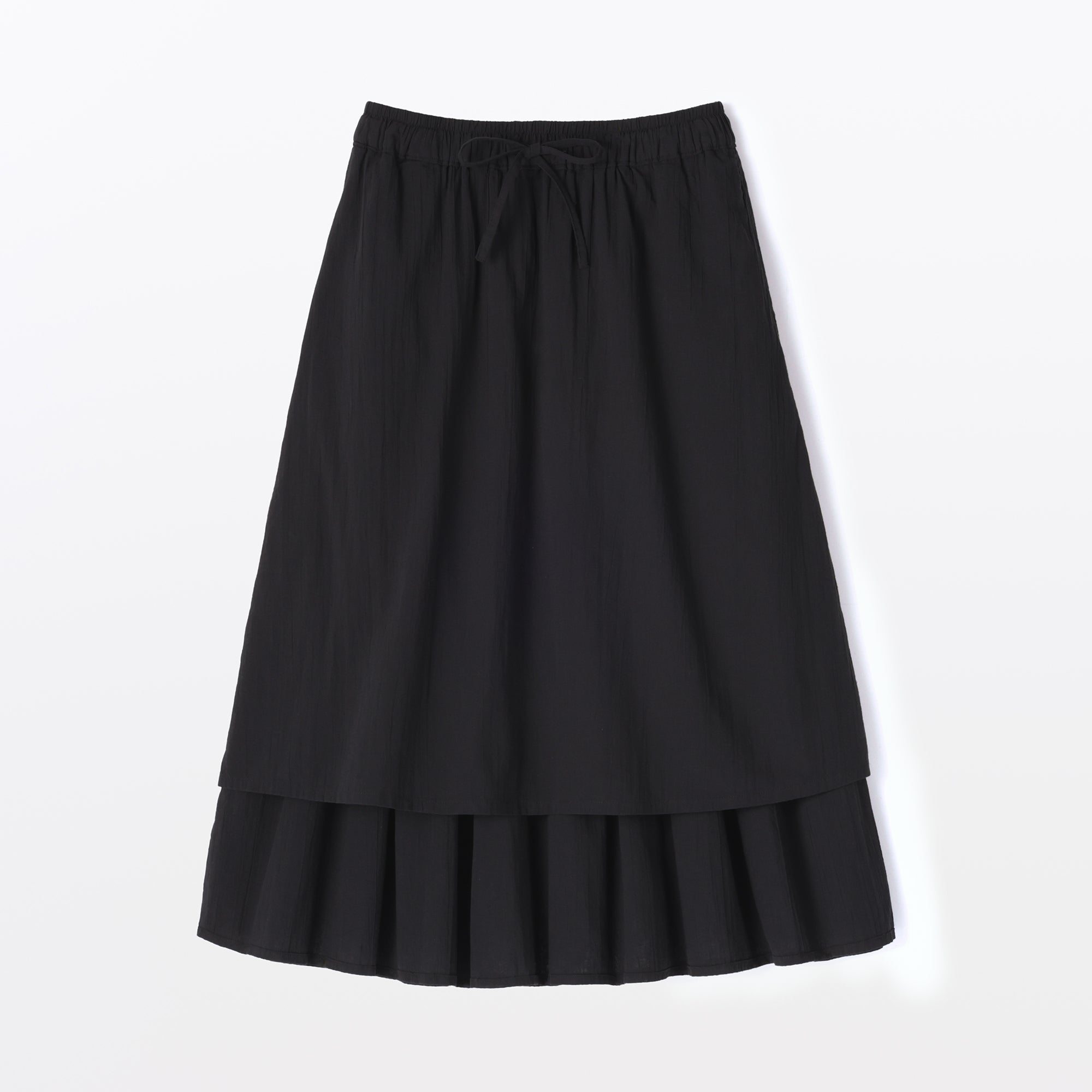 Women's High Twisted Veil Gathered Skirt