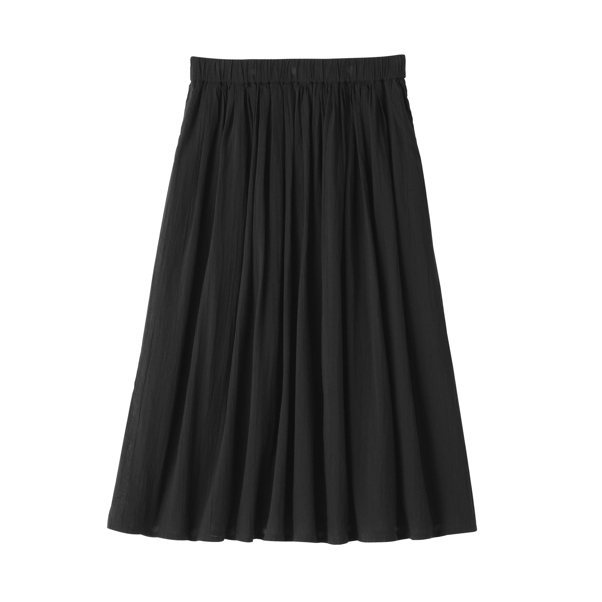 Women's High Twisted Veil Gathered Skirt