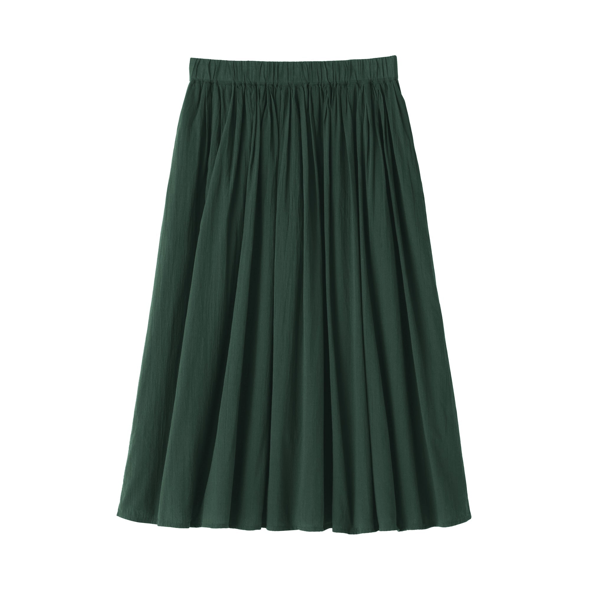 Women's High Twisted Veil Gathered Skirt