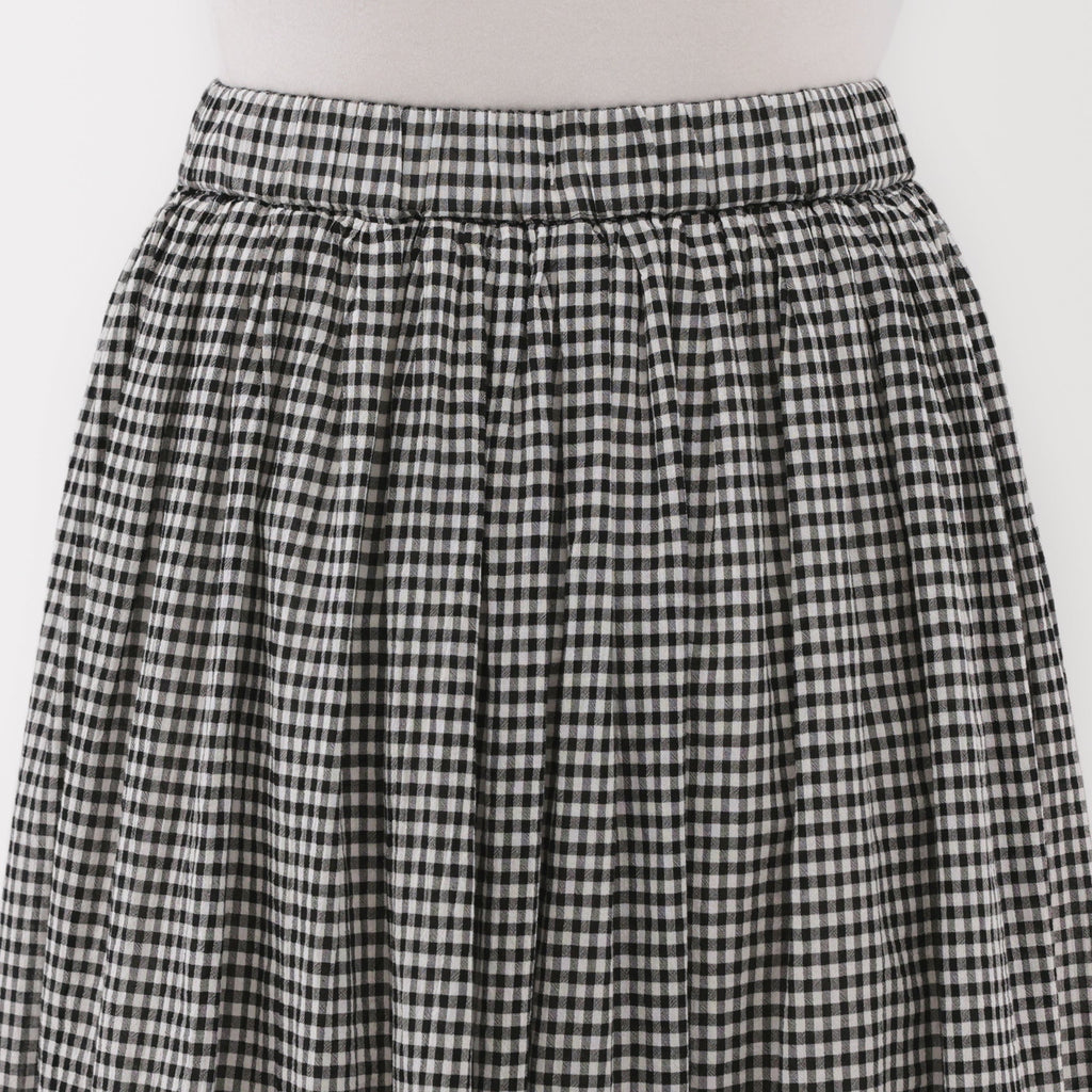 Women's High Twisted Veil Gathered Skirt