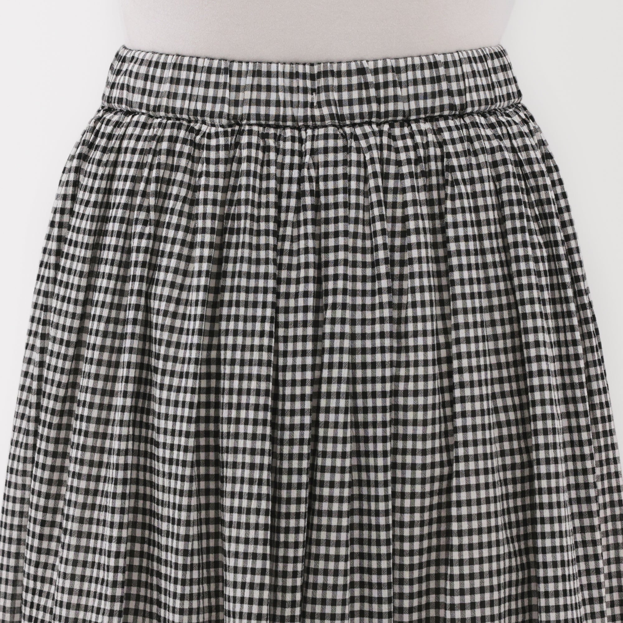 Women's High Twisted Veil Gathered Skirt
