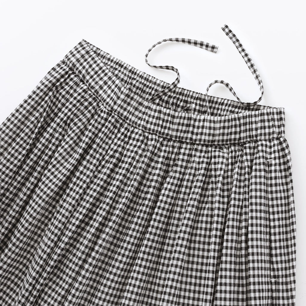 Women's High Twisted Veil Gathered Skirt