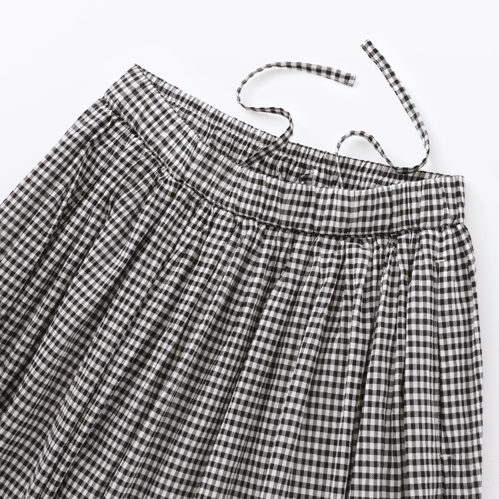 Women's High Twisted Veil Gathered Skirt