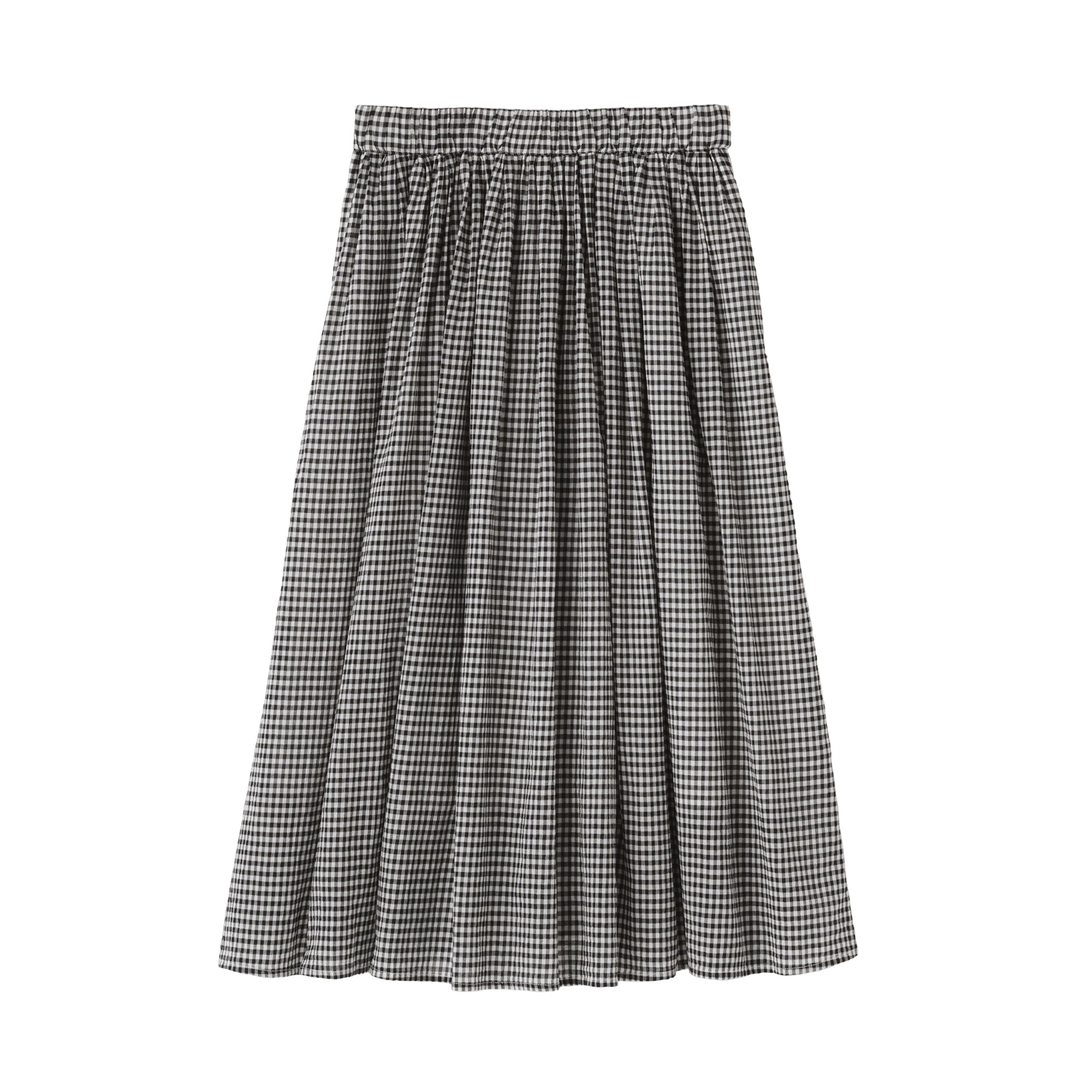 Women's High Twisted Veil Gathered Skirt