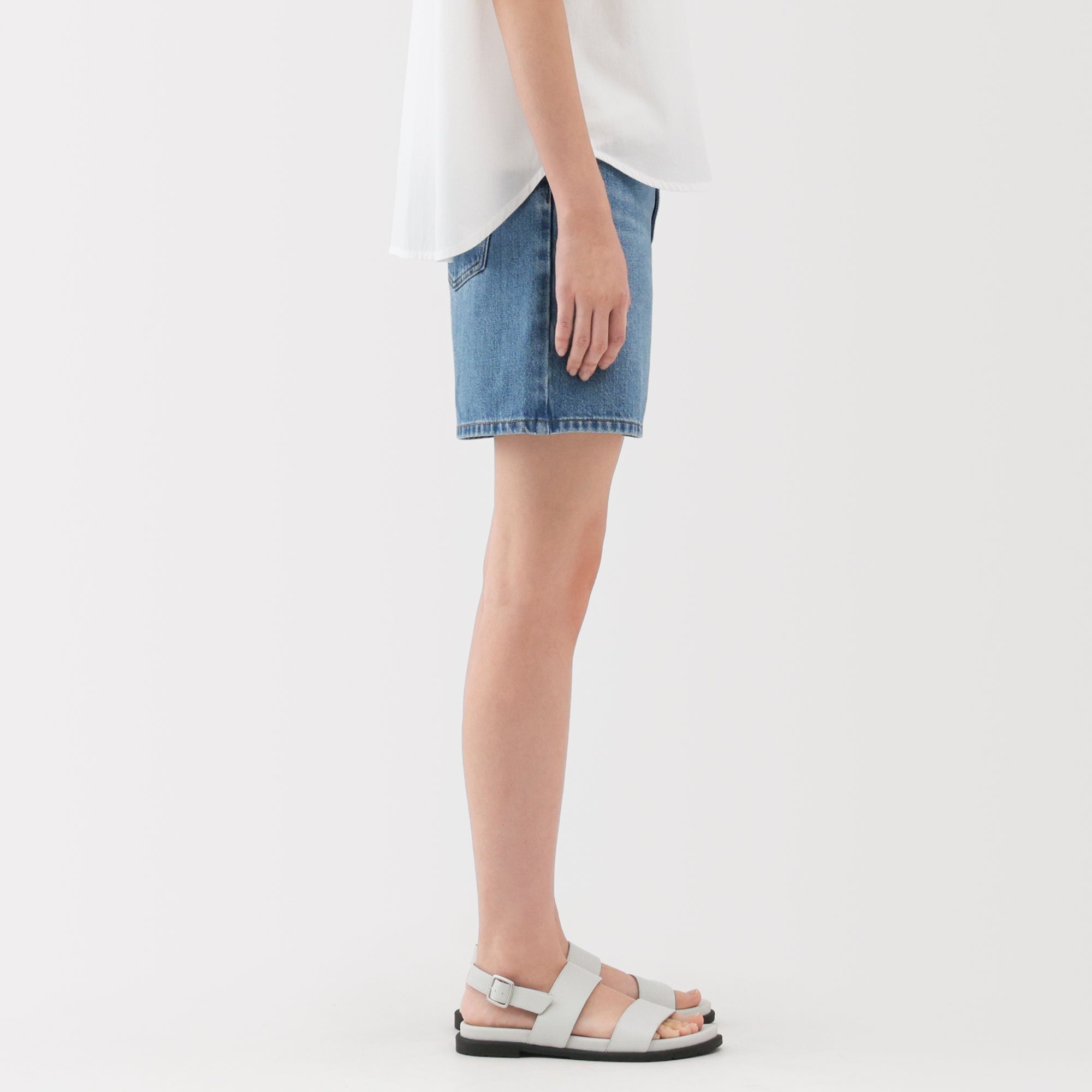 Women's Kapok Blend Denim Shorts