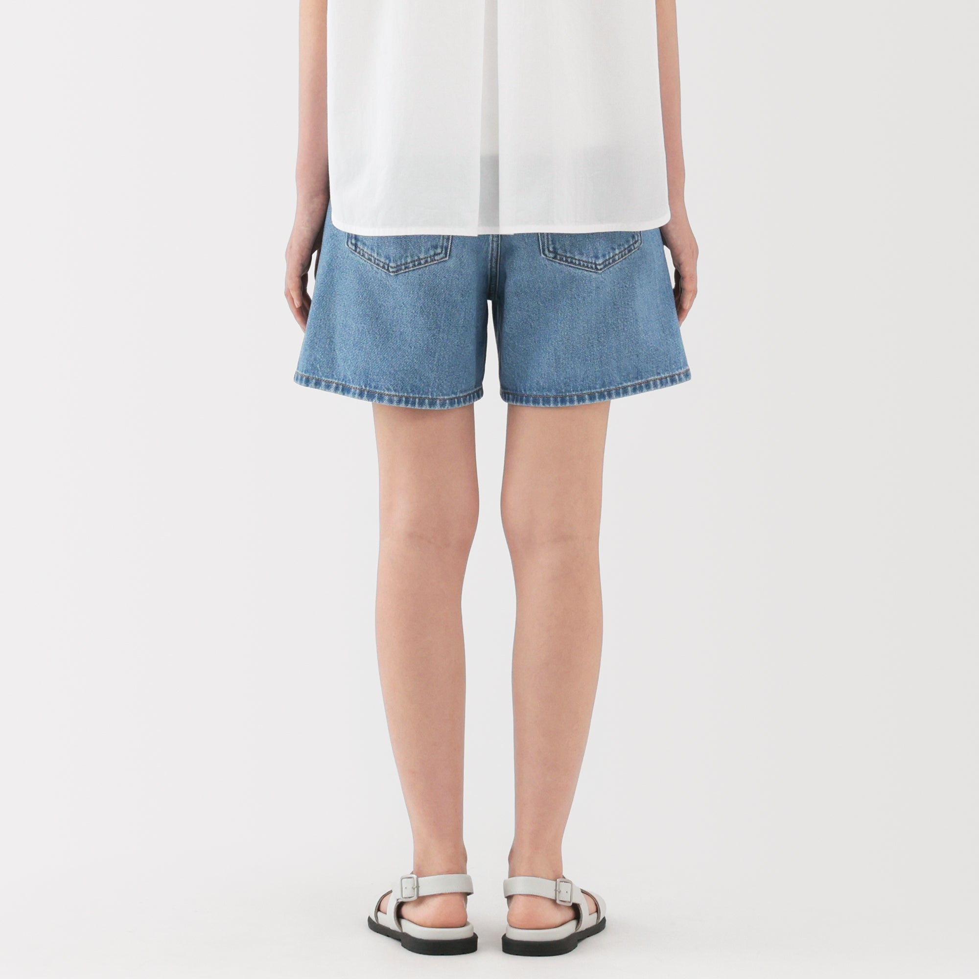 Women's Kapok Blend Denim Shorts