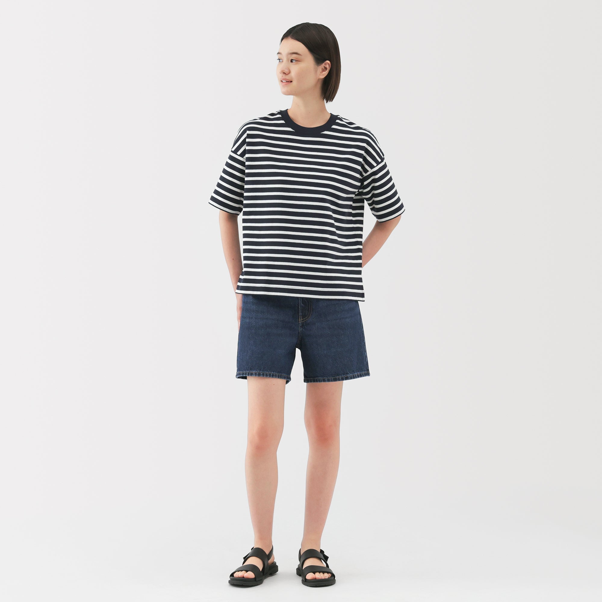 Women's Kapok Blend Denim Shorts