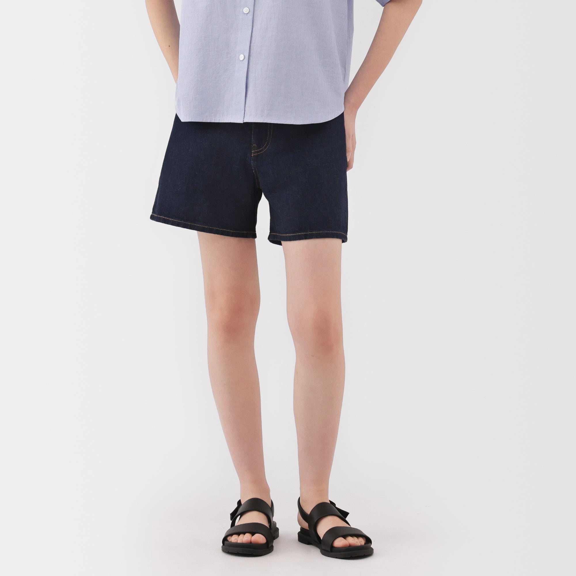Women's Kapok Blend Denim Shorts