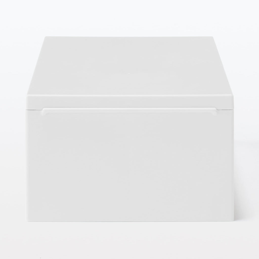 Polypropylene Drawer White Gray - Shallow