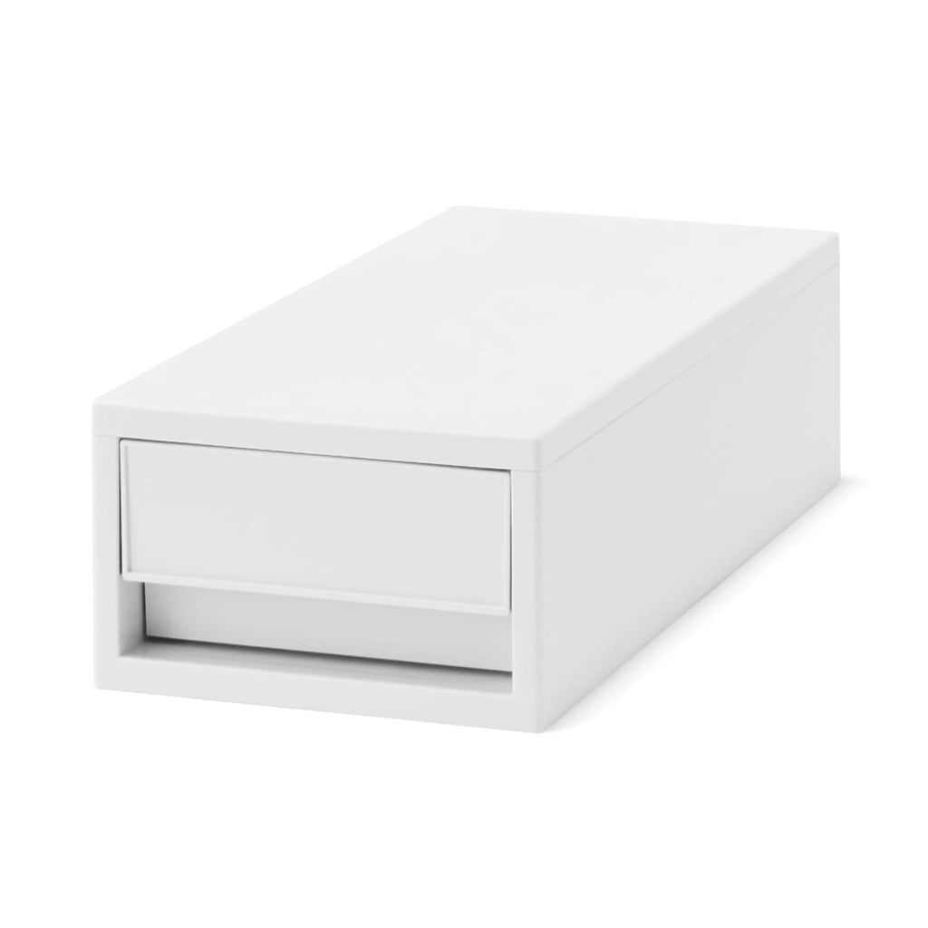 Polypropylene Drawer White Gray - Shallow