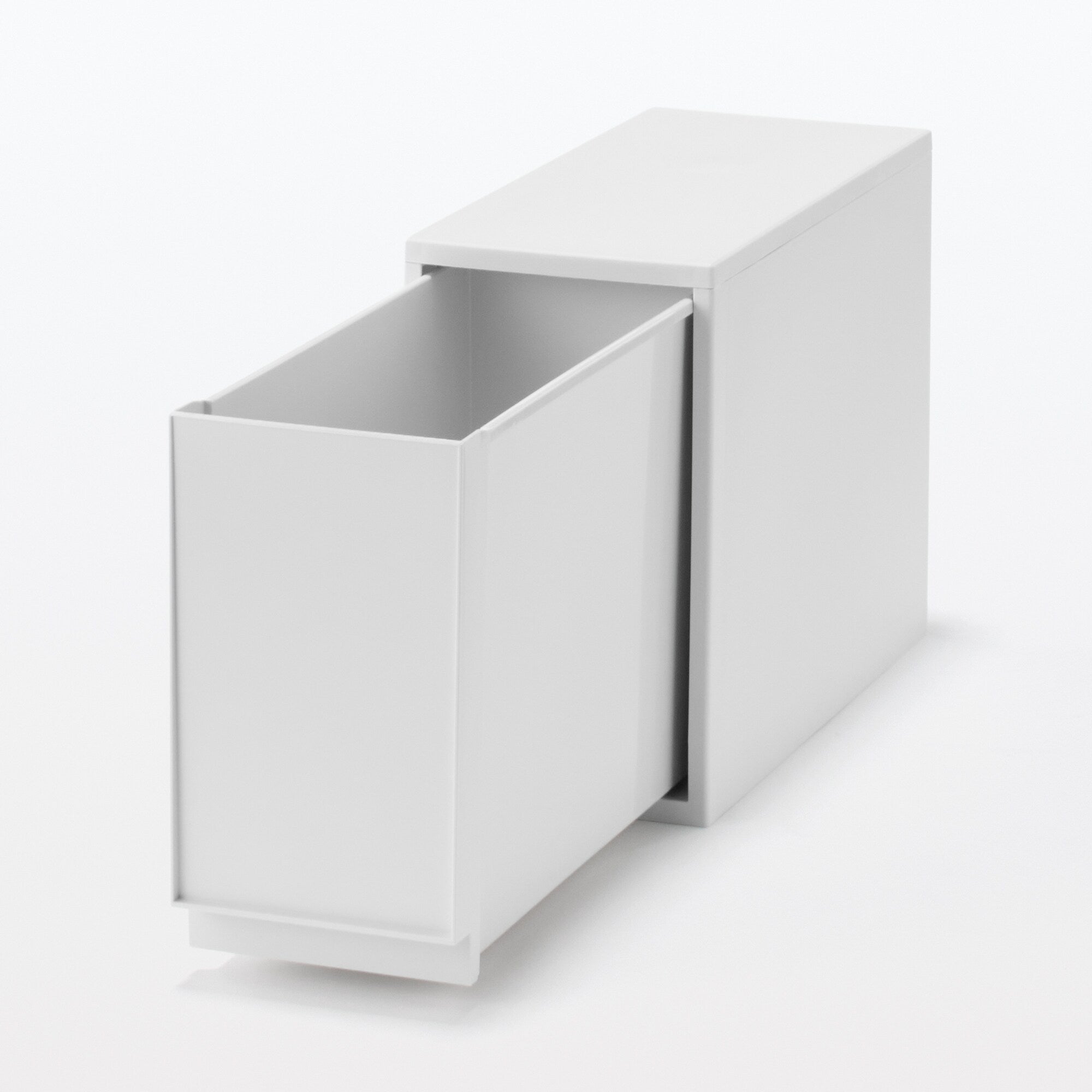 Polypropylene Drawer White Gray - Deep