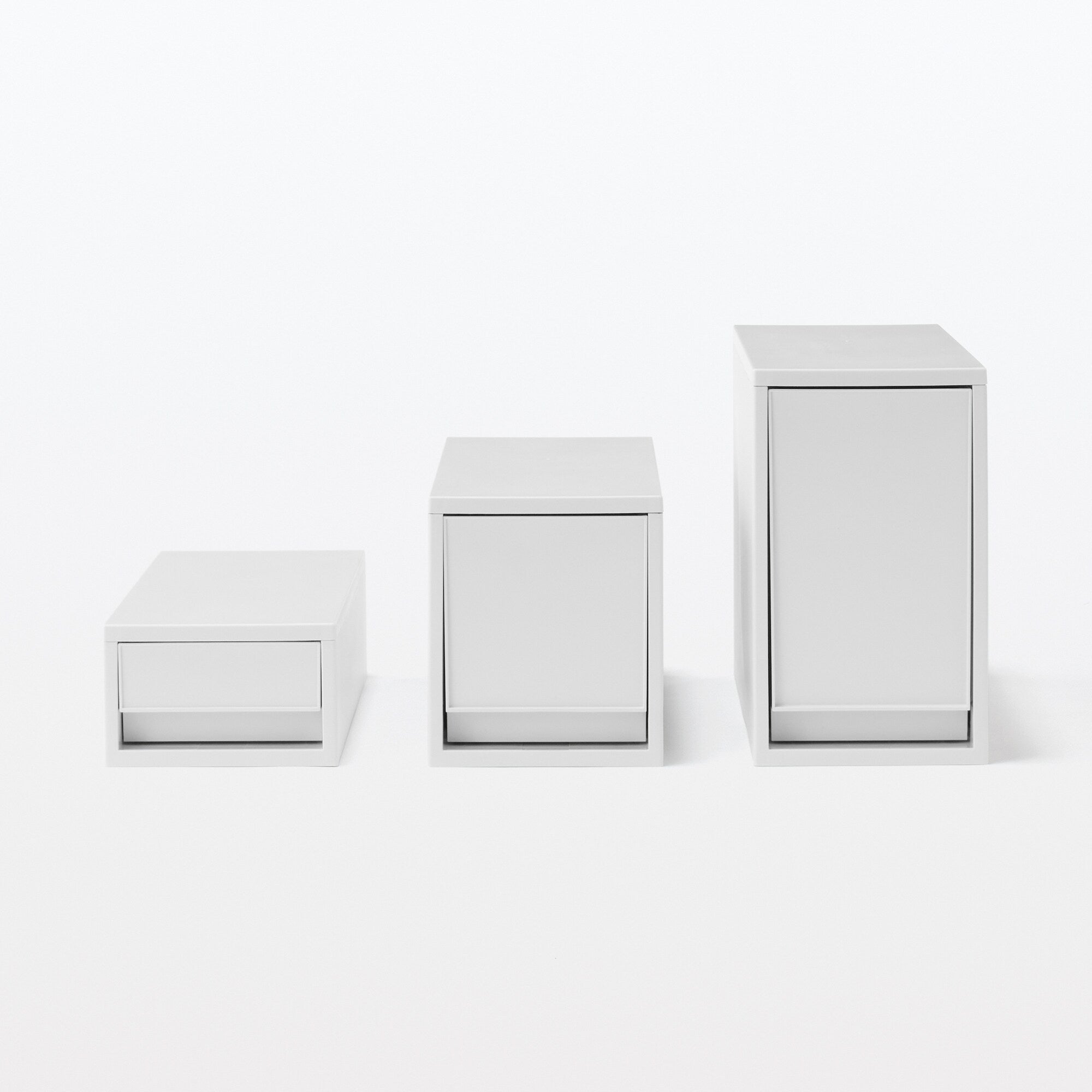 Polypropylene Drawer White Gray
