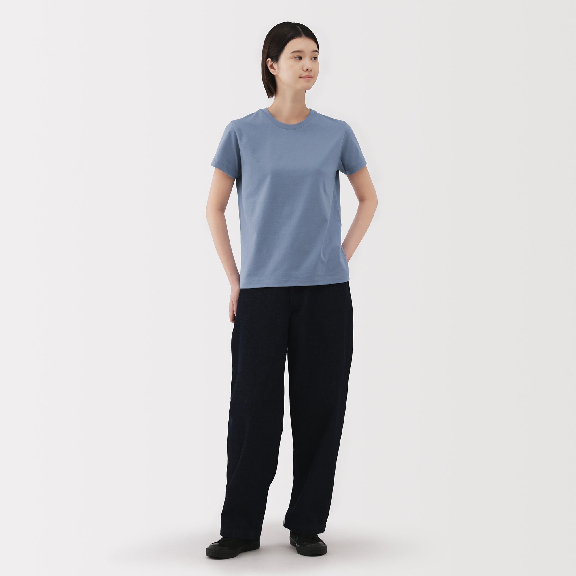 Women's Jersey Crew Neck Short Sleeve T-Shirt