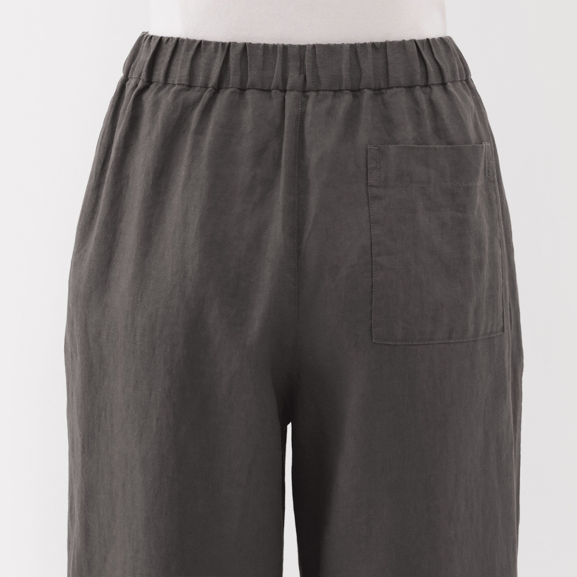 Women's Washed Linen Easy Wide Pants