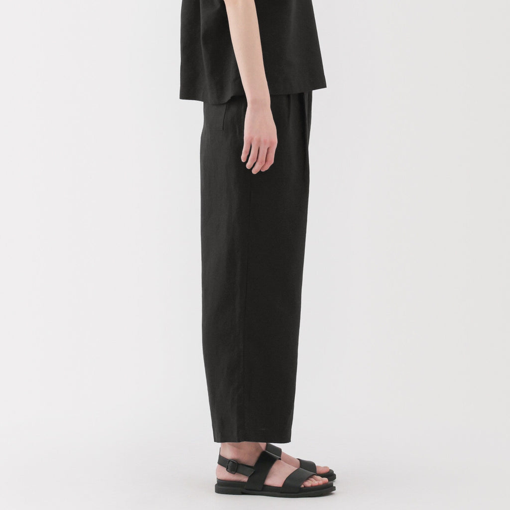 Women's Washed Linen Easy Wide Pants
