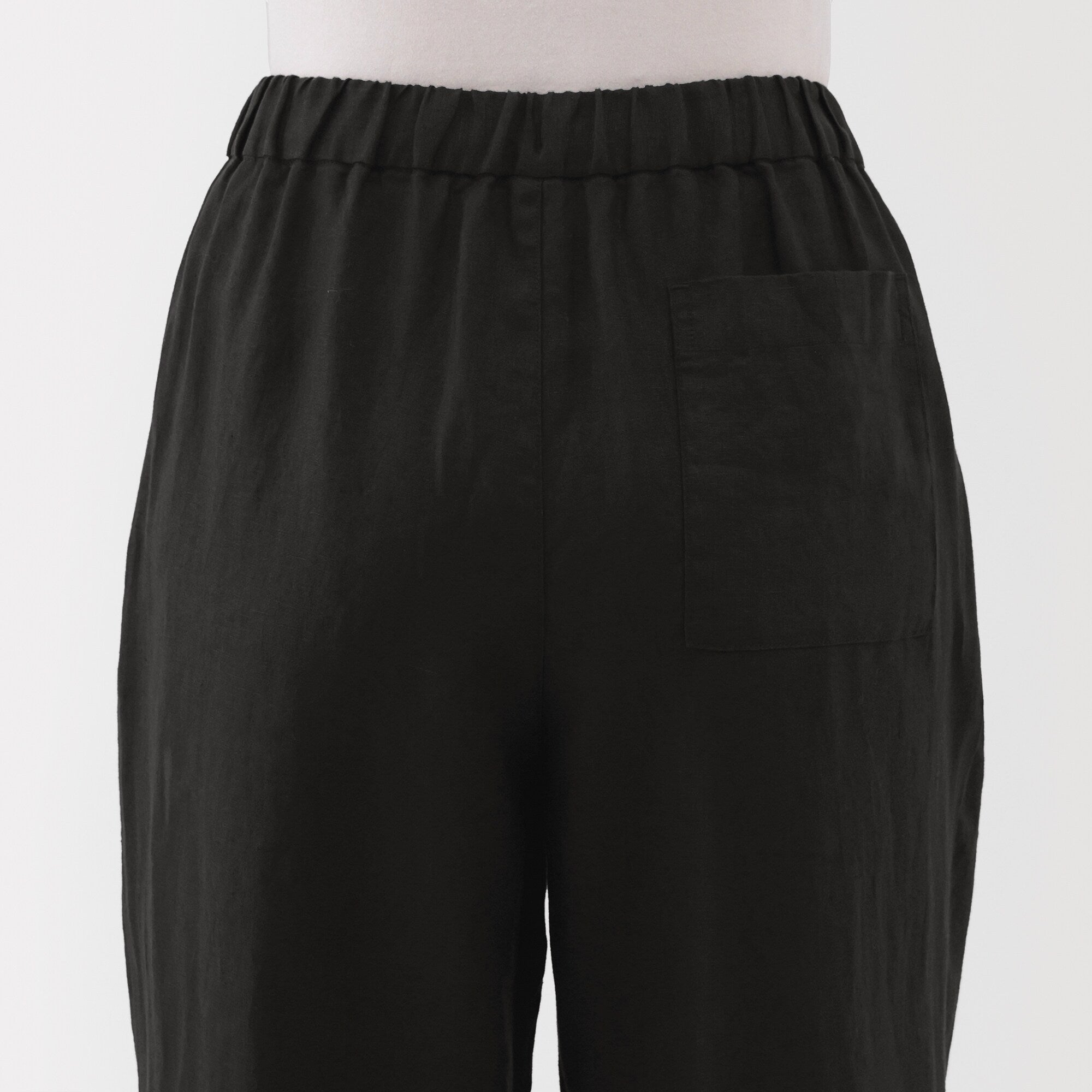 Women's Washed Linen Easy Wide Pants