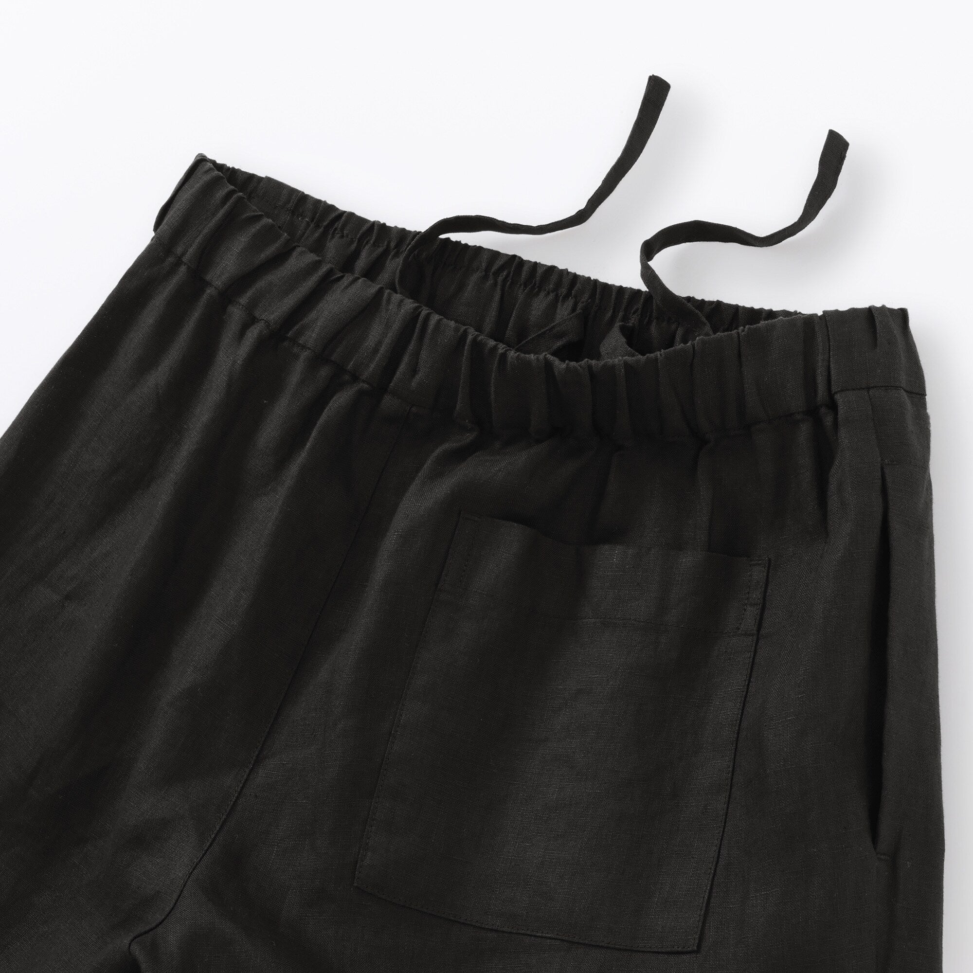 Women's Washed Linen Easy Wide Pants