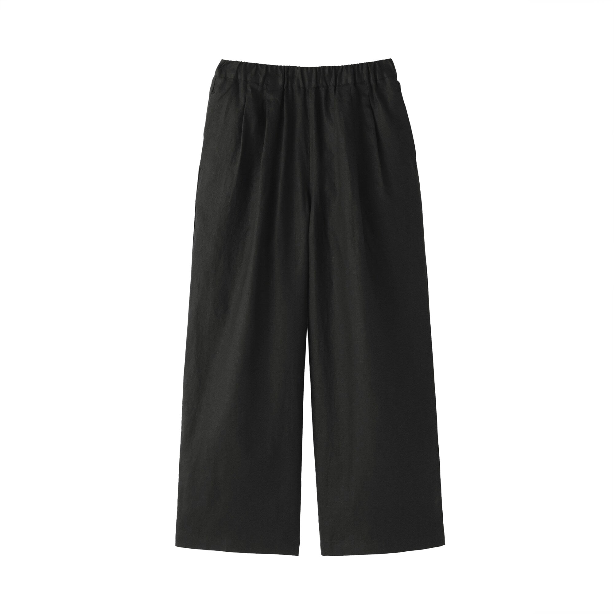Women's Washed Linen Easy Wide Pants