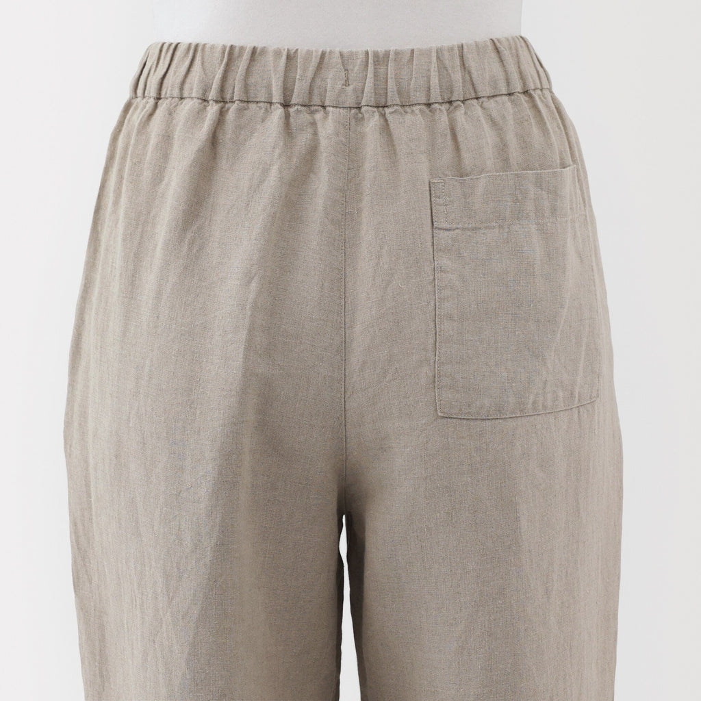 Women's Washed Linen Easy Wide Pants