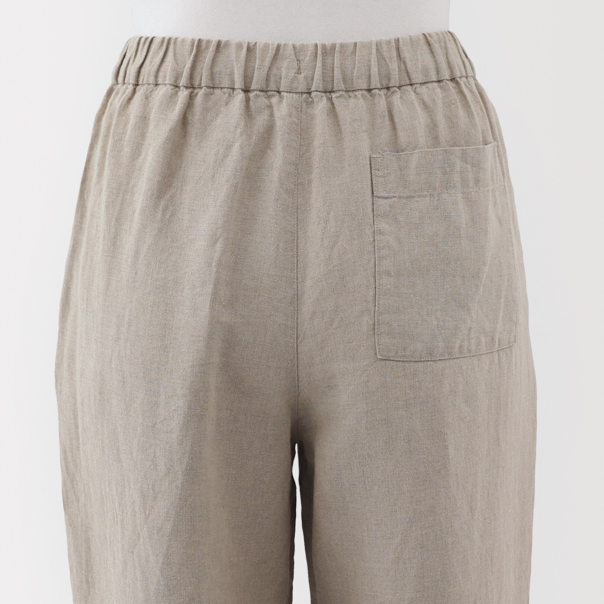 Women's Washed Linen Easy Wide Pants