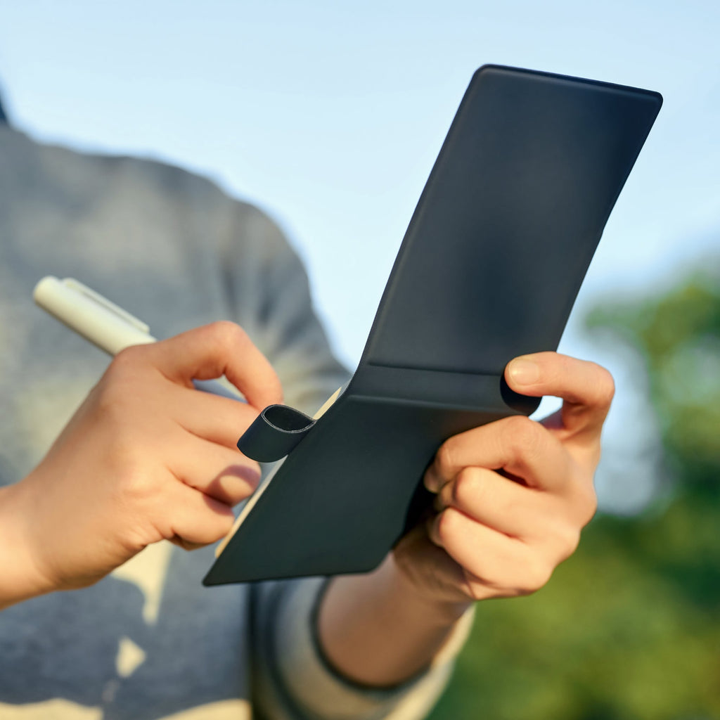 Compact Notebook A7 - Blue Black