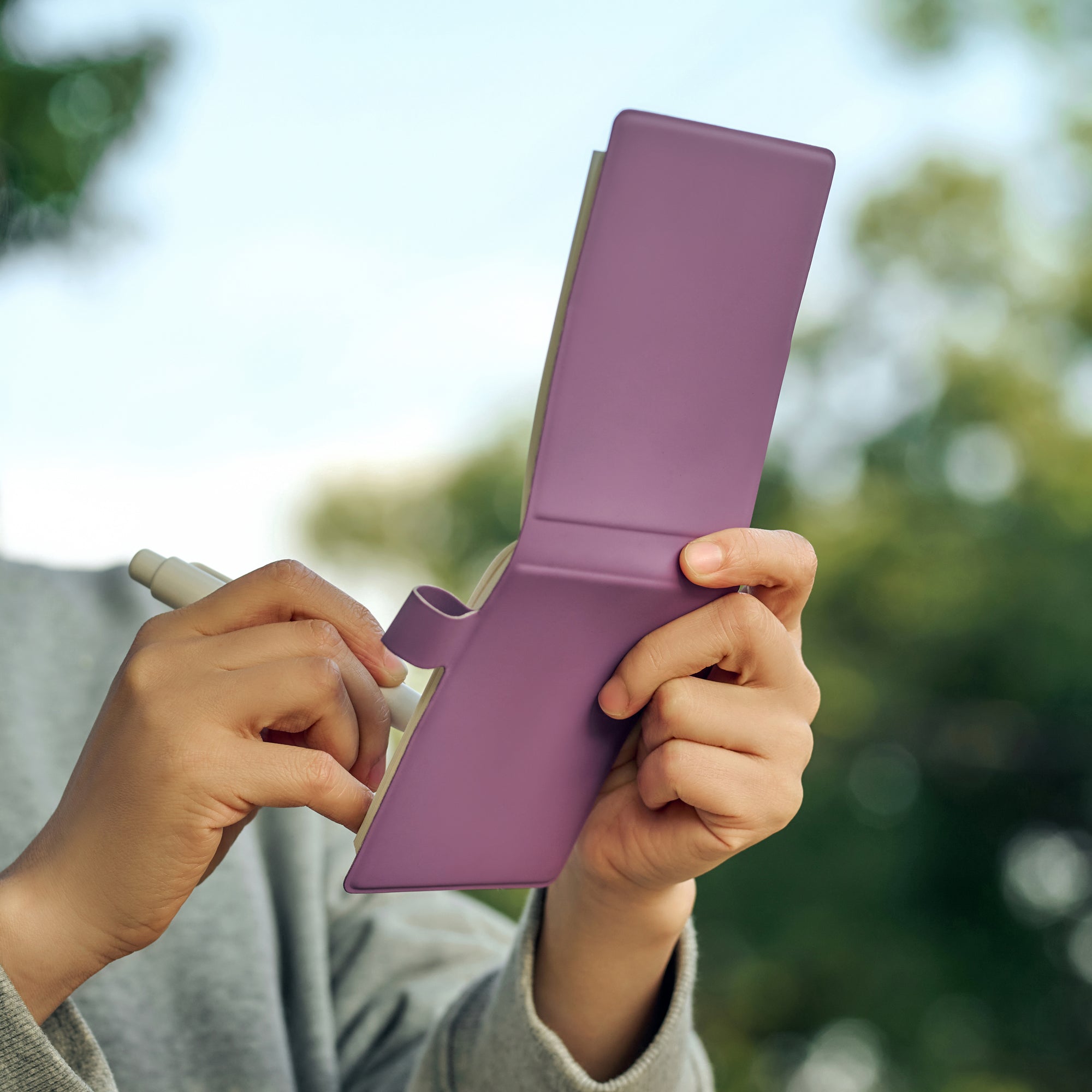 Compact Notebook A7 - Purple
