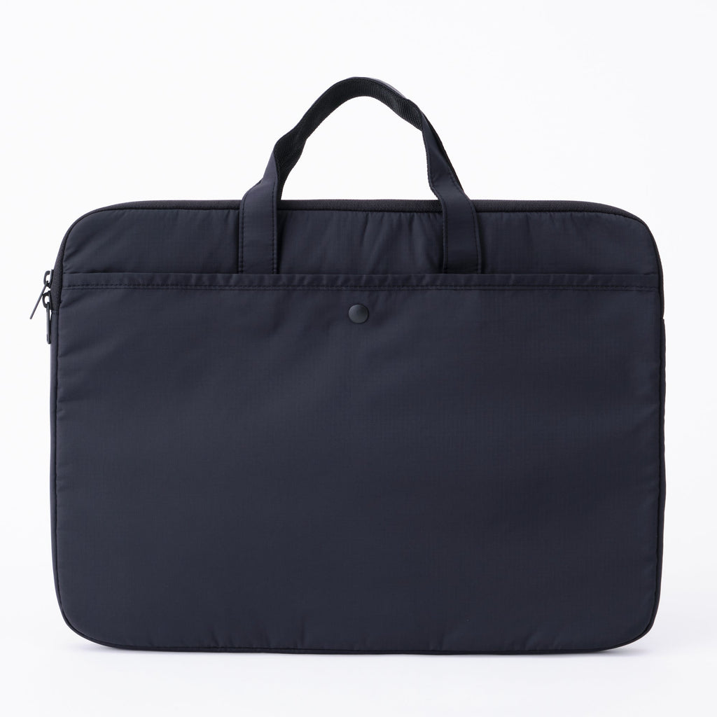 Parachute Cloth Laptop Bag - Black