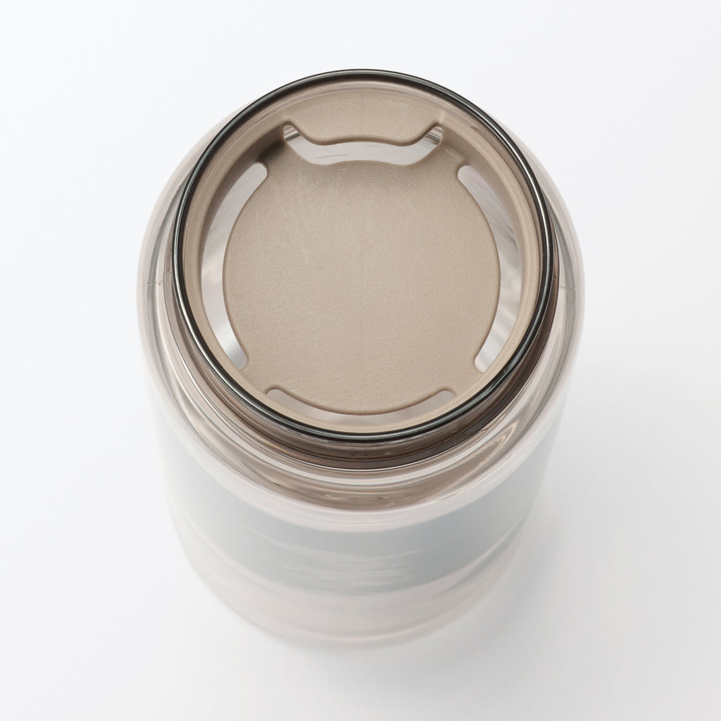 Easy-to-Carry Water Bottle With Scale - Sand Beige 16.9 fl oz
