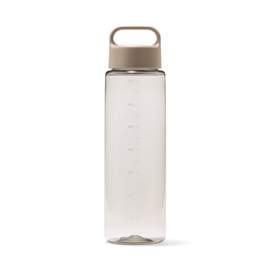 Easy-to-Carry Water Bottle With Scale - Sand Beige 23.7 fl oz