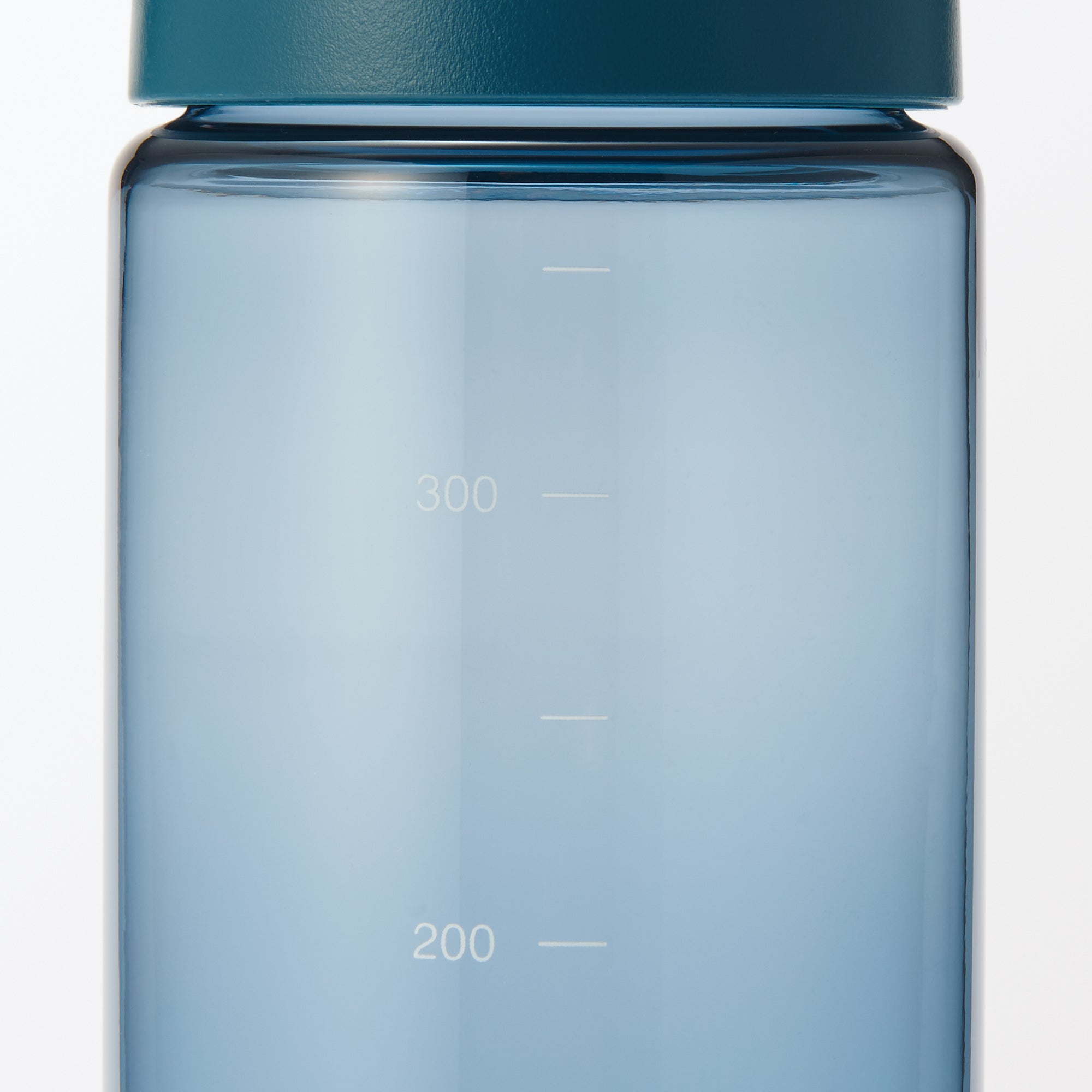 Easy-to-Carry Water Bottle With Scale - Blue 11.8 fl oz