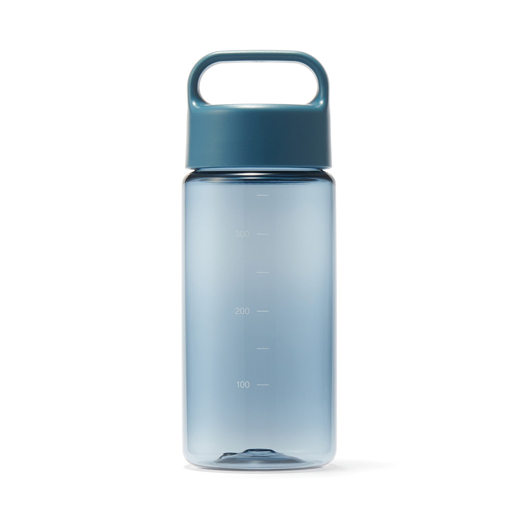 Easy-to-Carry Water Bottle With Scale - Blue 11.8 fl oz