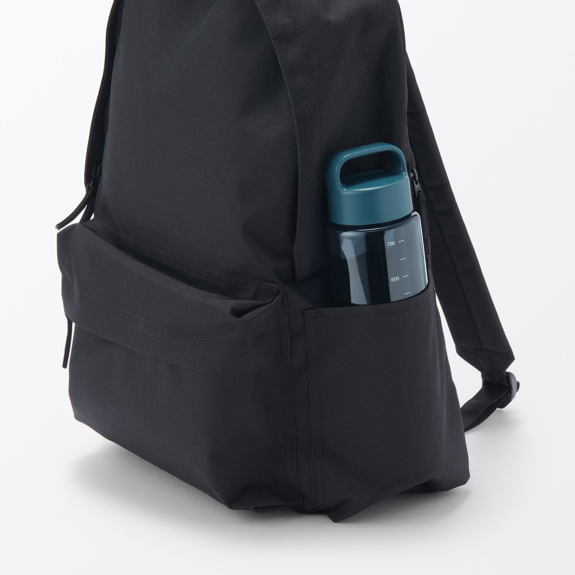 Easy-to-Carry Water Bottle With Scale - Blue 23.7 fl oz