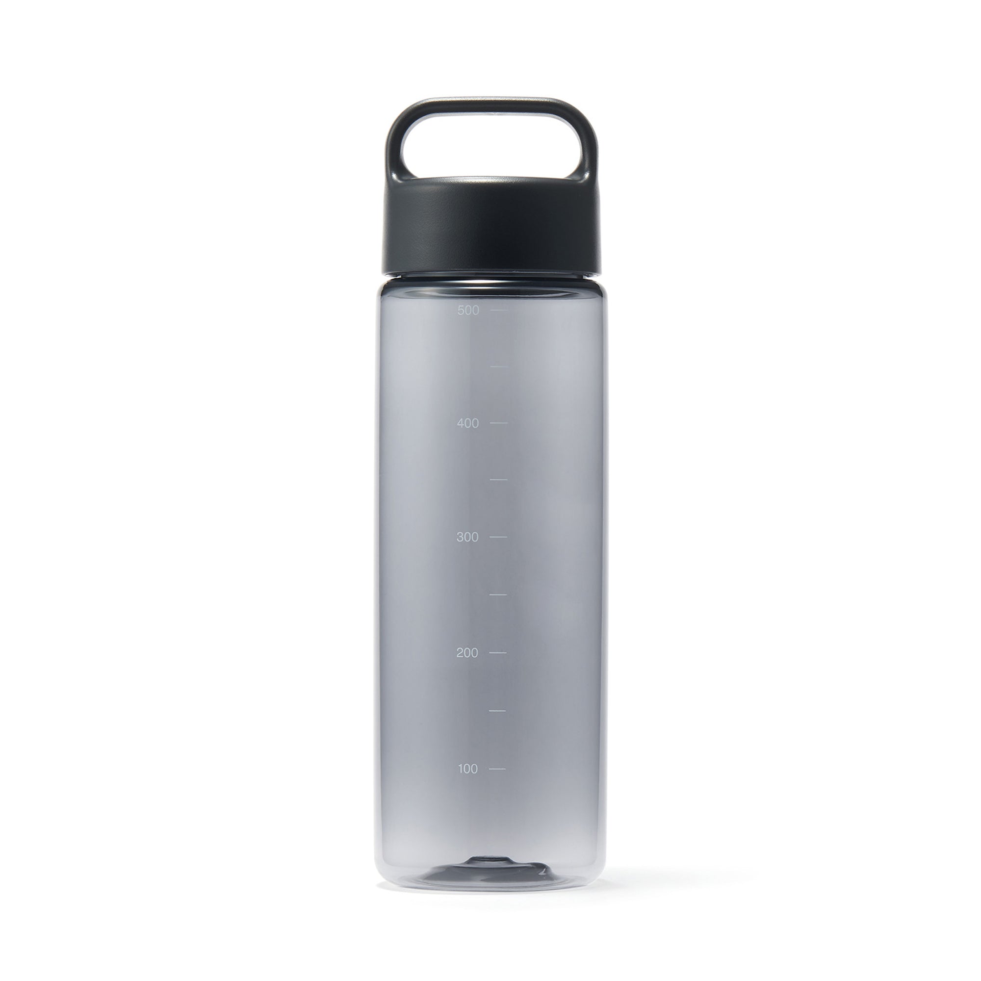 Easy-to-Carry Water Bottle With Scale - Black 16.9 fl oz