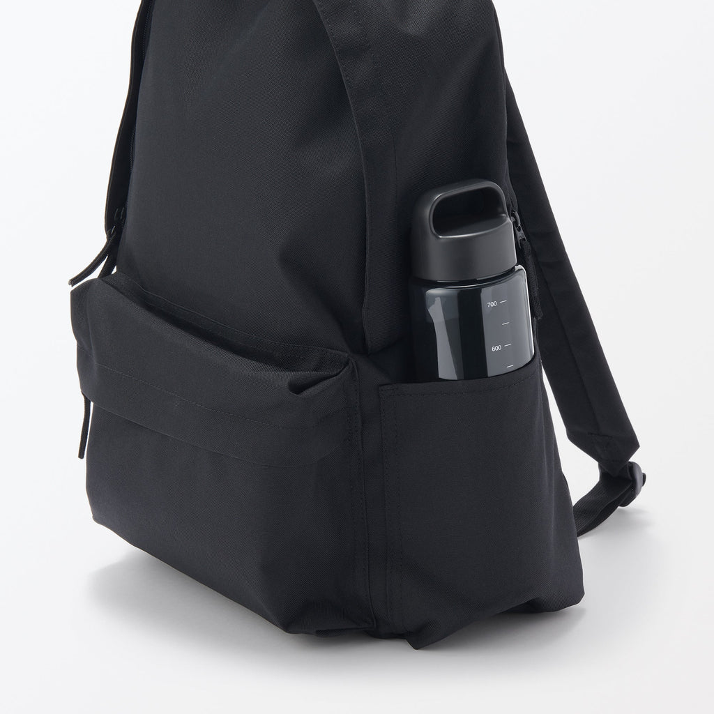 Easy-to-Carry Water Bottle With Scale - Black 23.7 fl oz