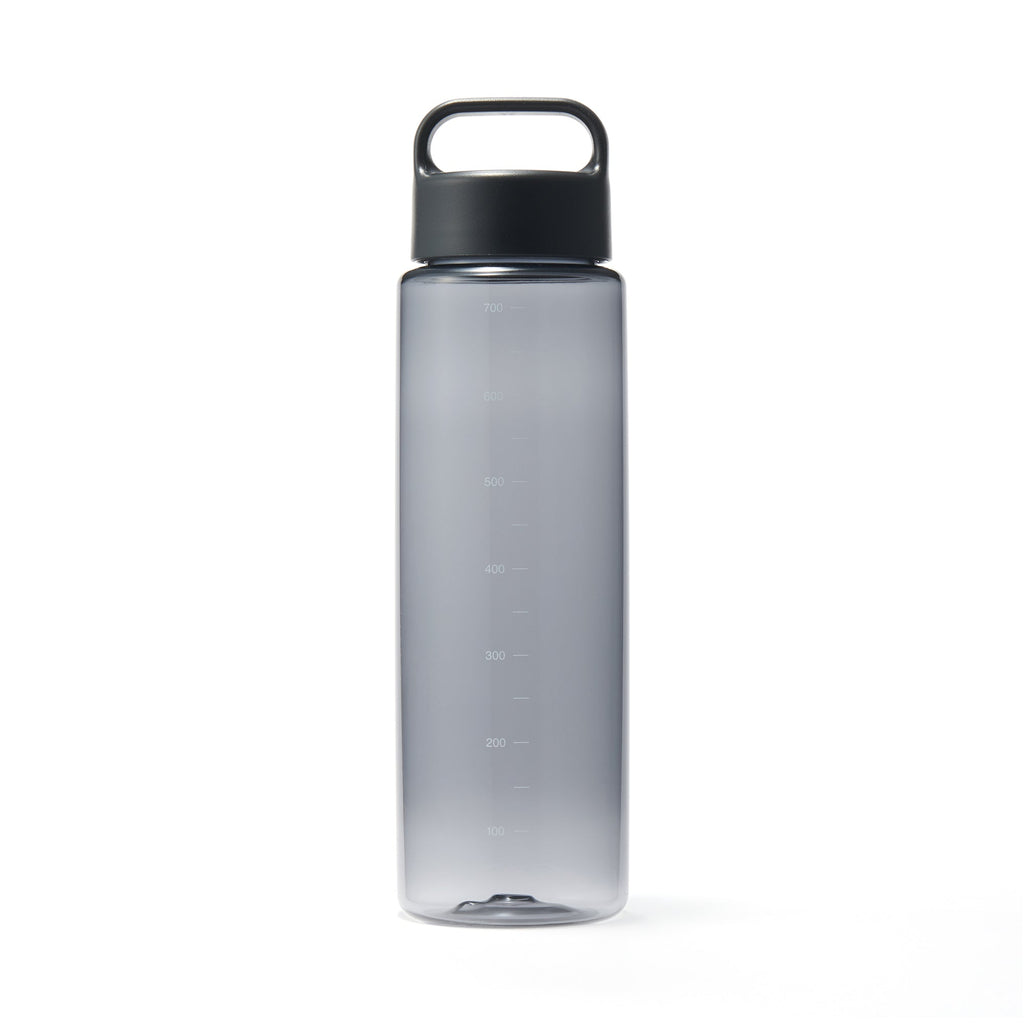 Easy-to-Carry Water Bottle With Scale - Black 23.7 fl oz