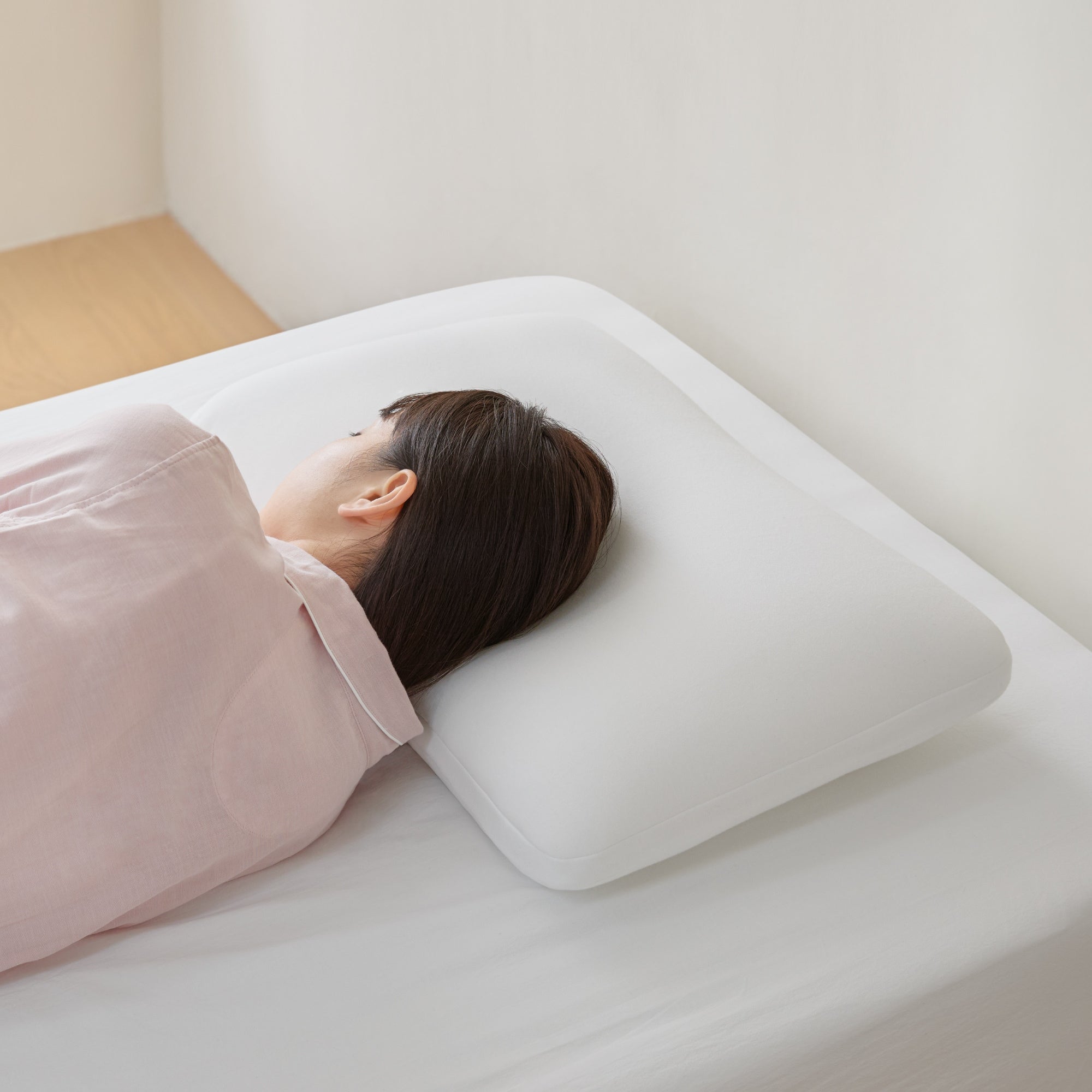 Washable Cover Plump Pillow W15.7 x L23.6