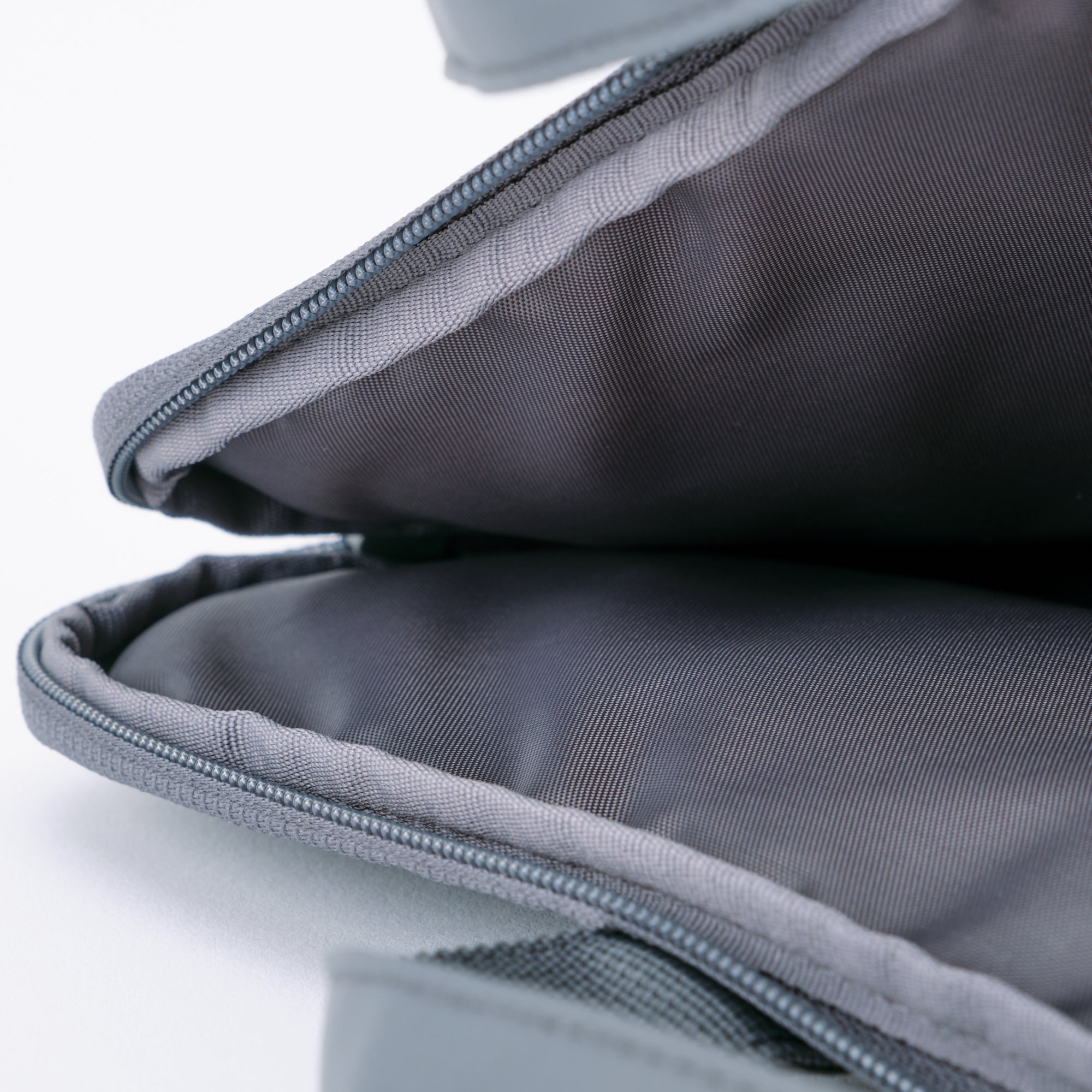 Parachute Cloth Wide Laptop Bag - Gray