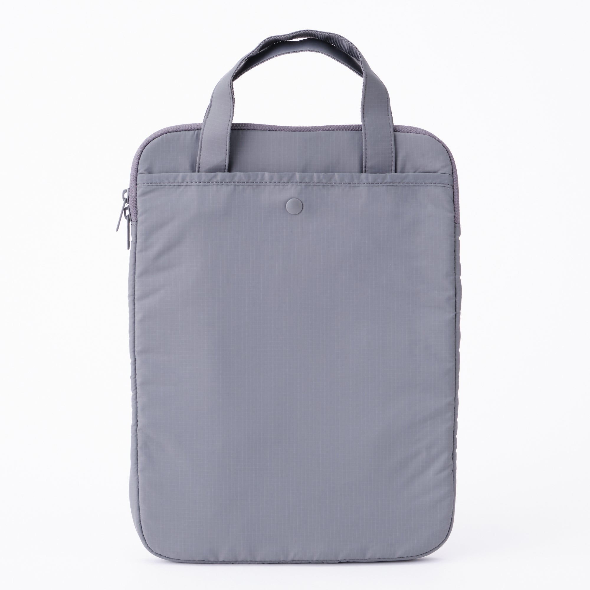Parachute Cloth Tall Laptop Bag - Gray