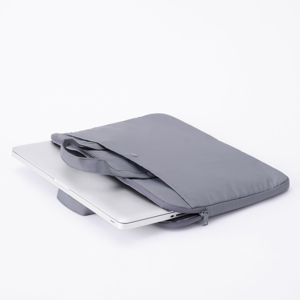 Parachute Cloth Laptop Bag - Gray