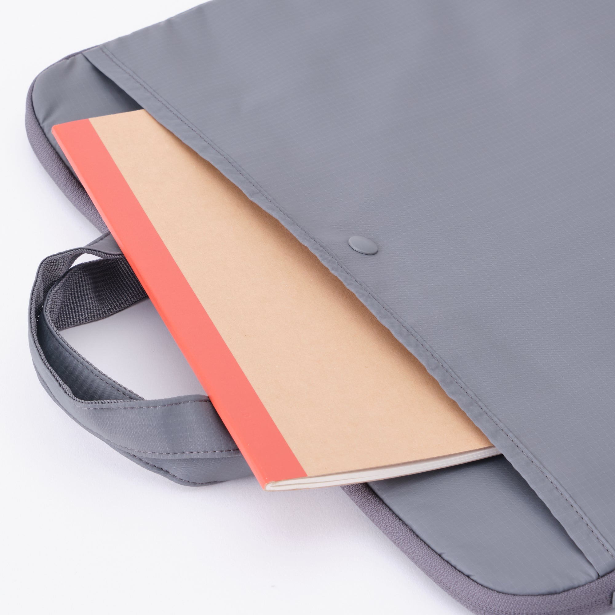 Parachute Cloth Laptop Bag - Gray