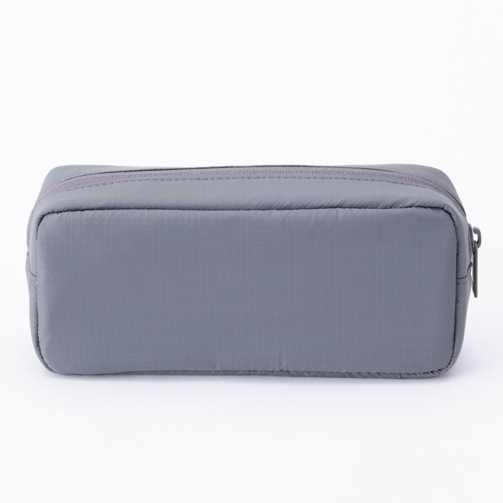 Parachute Cloth Large Pen Case - Gray